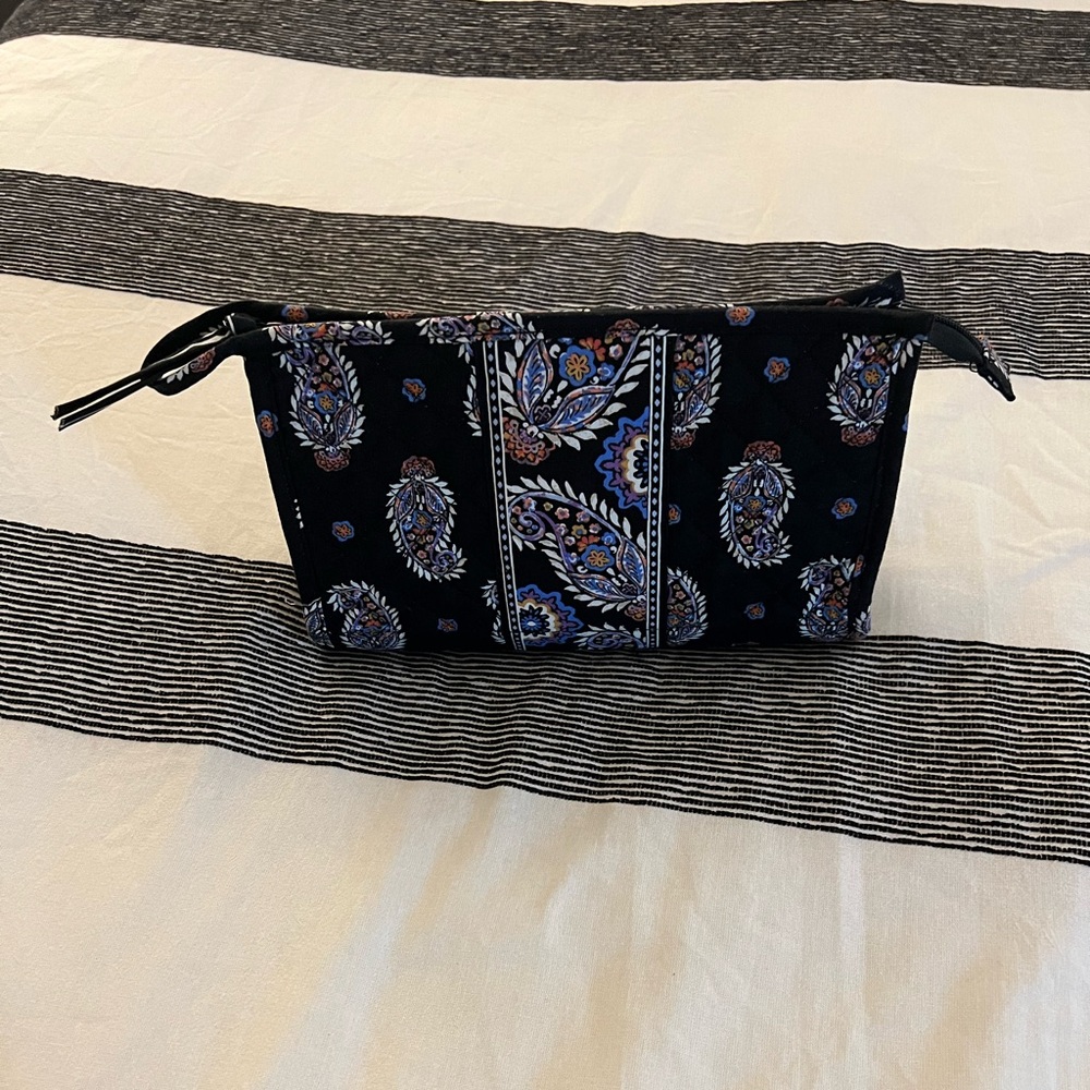 Vera Bradley Cotton Trapeze Cosmetic Bag